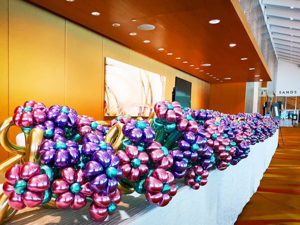 Balloon Flower Bouquet Sculptures