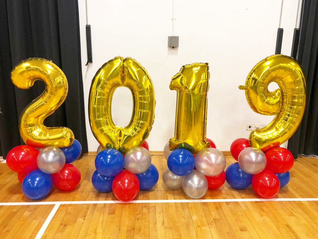 Balloon Number Decoration Singapore