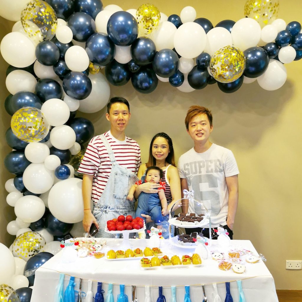 Organic Balloon Arch for Birthday Party