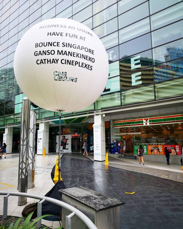 Outdoor Tripod Balloon for Cineleisure
