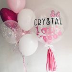 Pink Personalised Balloon Bundle