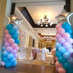 Star Pastel Balloon Columns