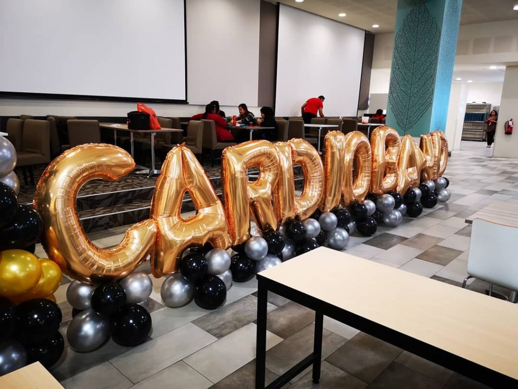 Balloon Letters Display Decorations