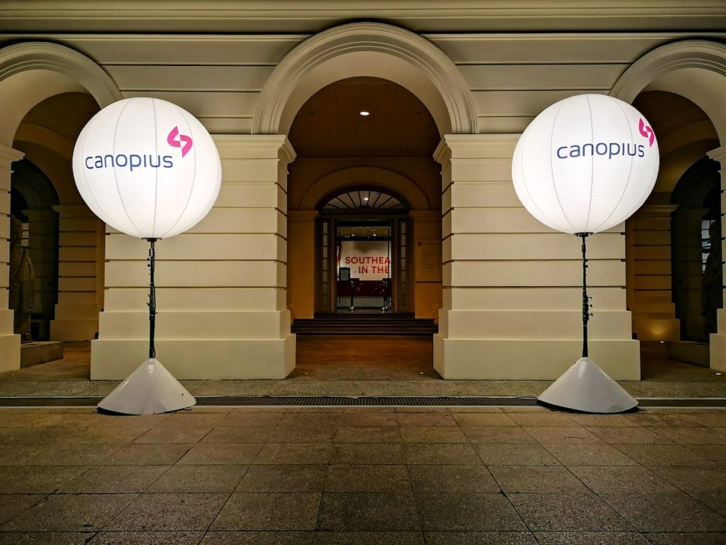 Lighted Advertising Balloons for Rent