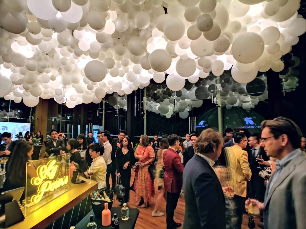 Lighted Balloon Clouds National Gallery Sep 2018