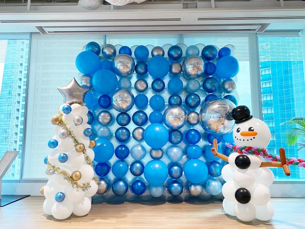 Christmas Balloon Wall Decoration Singapore