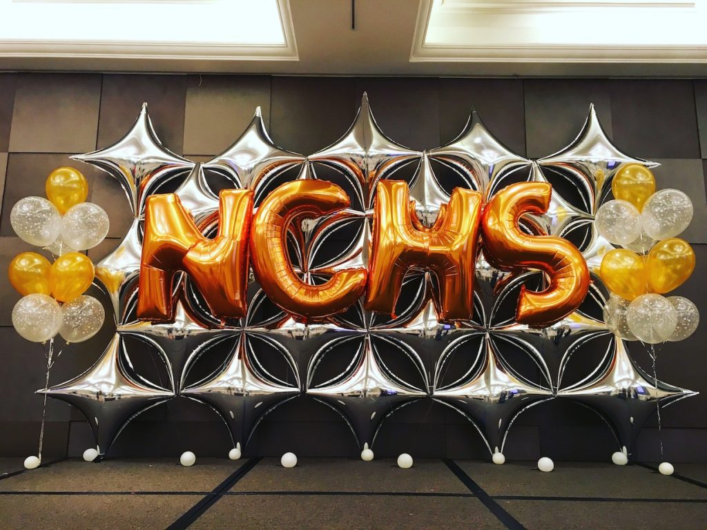 Stage Backdrop Balloon Decorations
