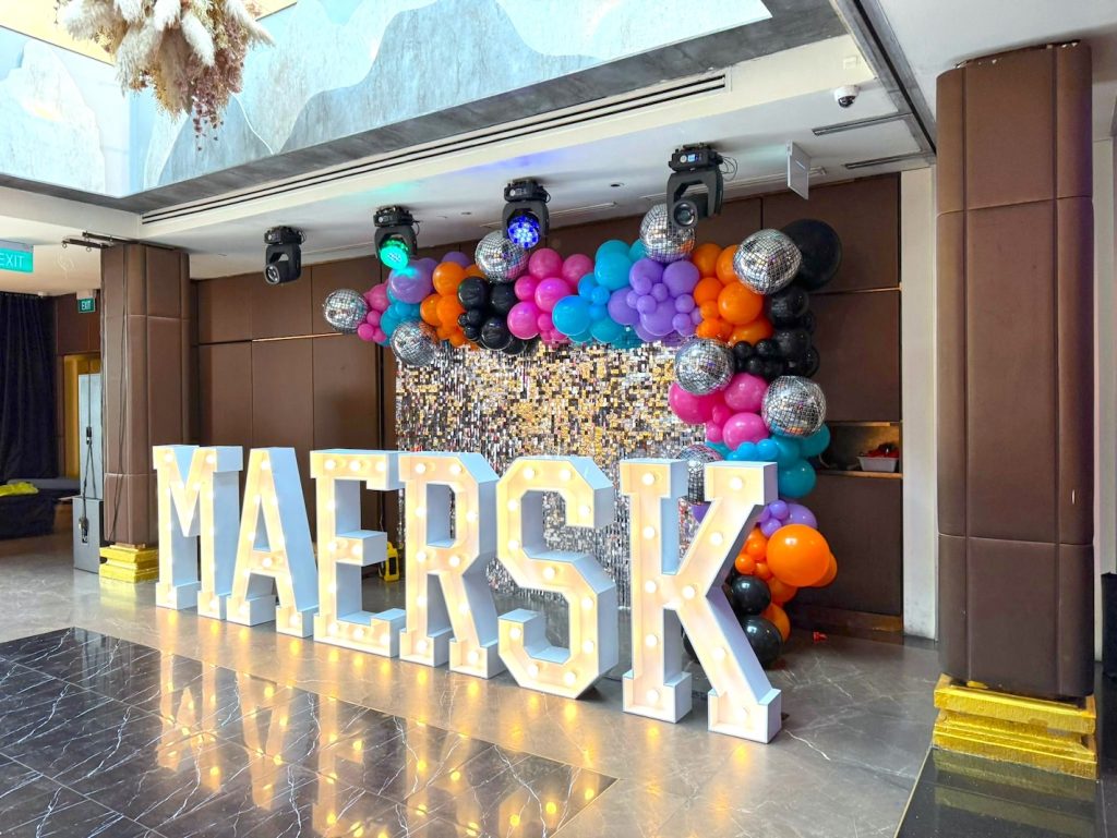 Marquee Lighted Letters Rental in Singapore