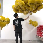 customsied foil balloons in bundles