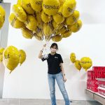 personalised helium balloons for hire