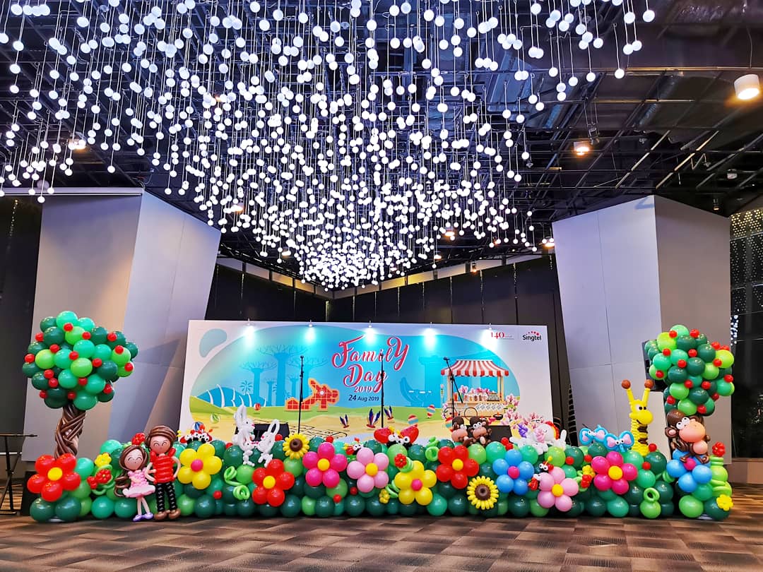 Stage Balloon Decorations