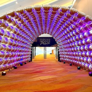 Grand Entrance Balloon Tunnel Deocration