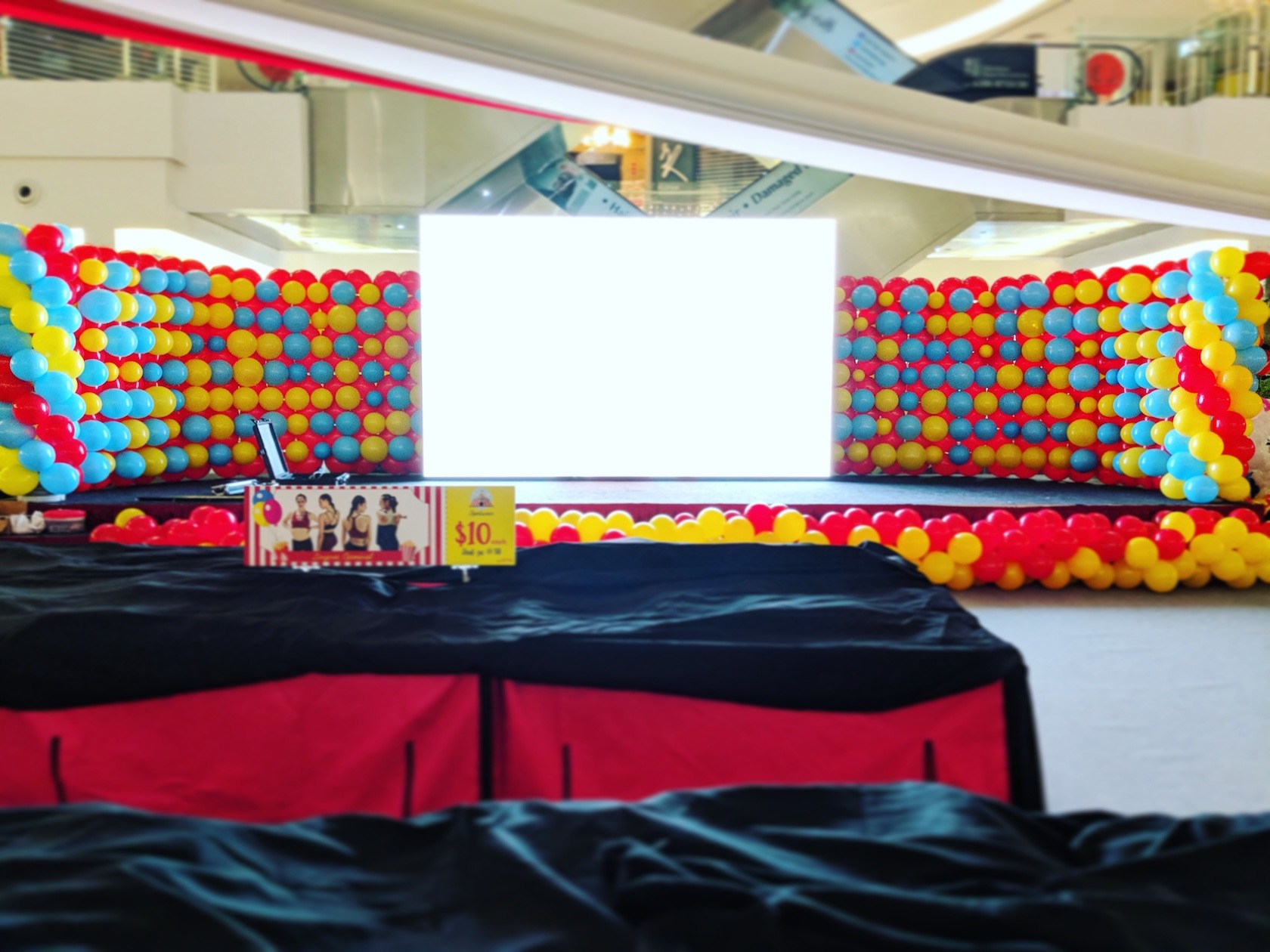 Stage Balloon Backdrop Wall Decoration