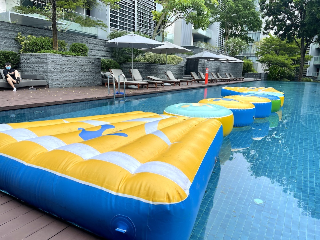 Beach Ball — water inflatables rental in Singapore