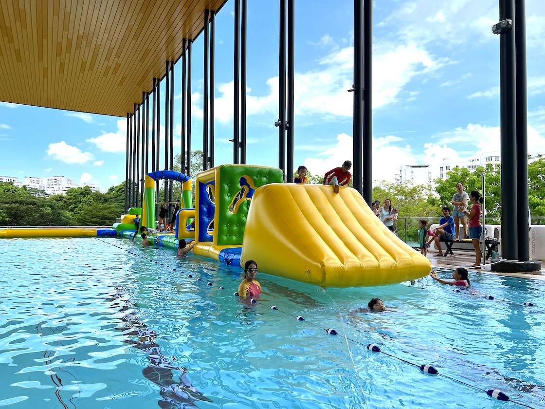 Curve — water inflatables rental in Singapore