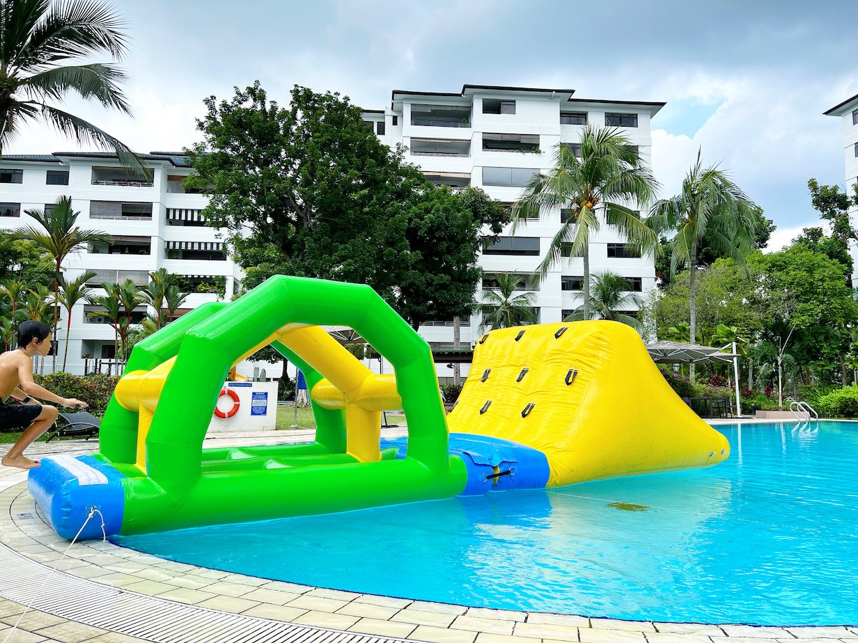 Large slide — water inflatables rental in Singapore