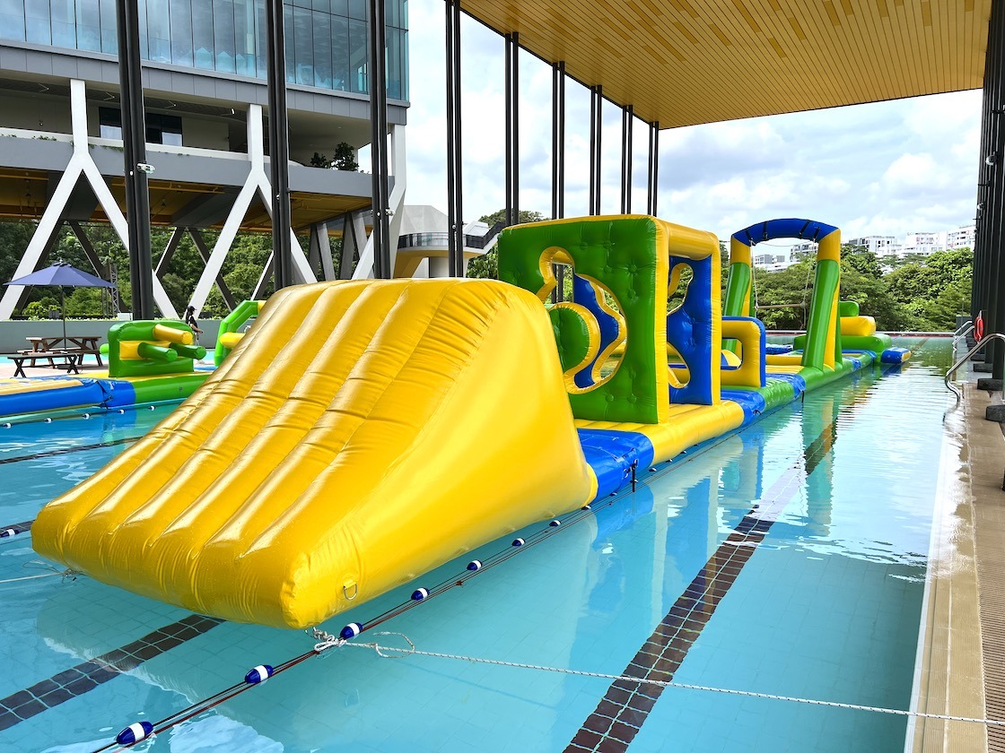 Square Rock — water inflatables rental in Singapore