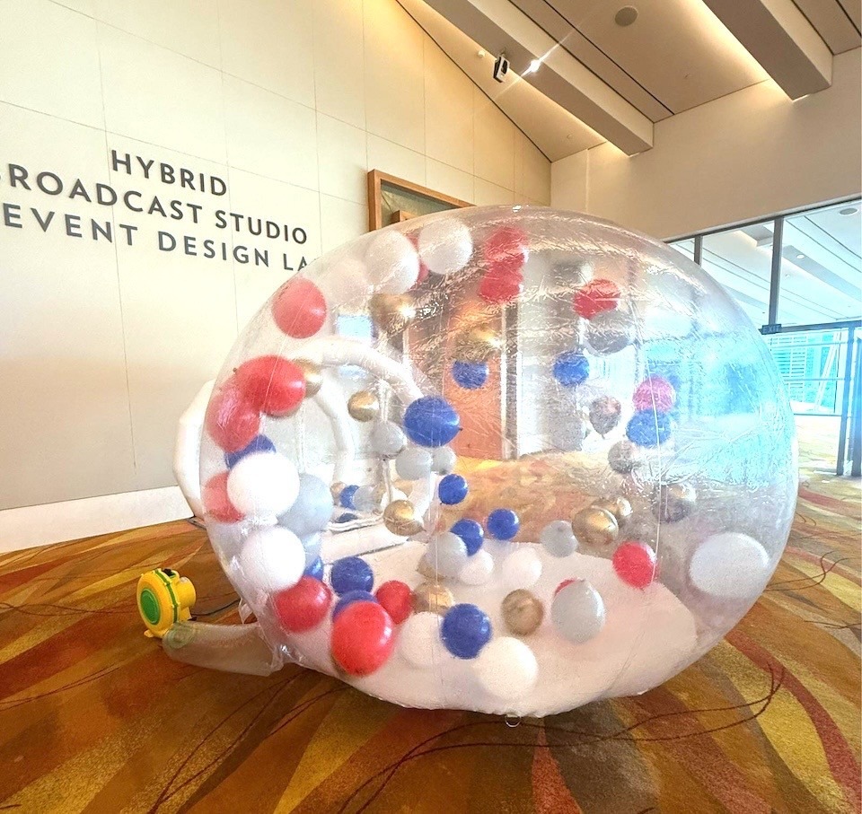 Where to Rent Custom Inflatables in Singapore: Top Picks for 2026 6 Giant inflatable snow globe balloon for corporate event rental in Singapore