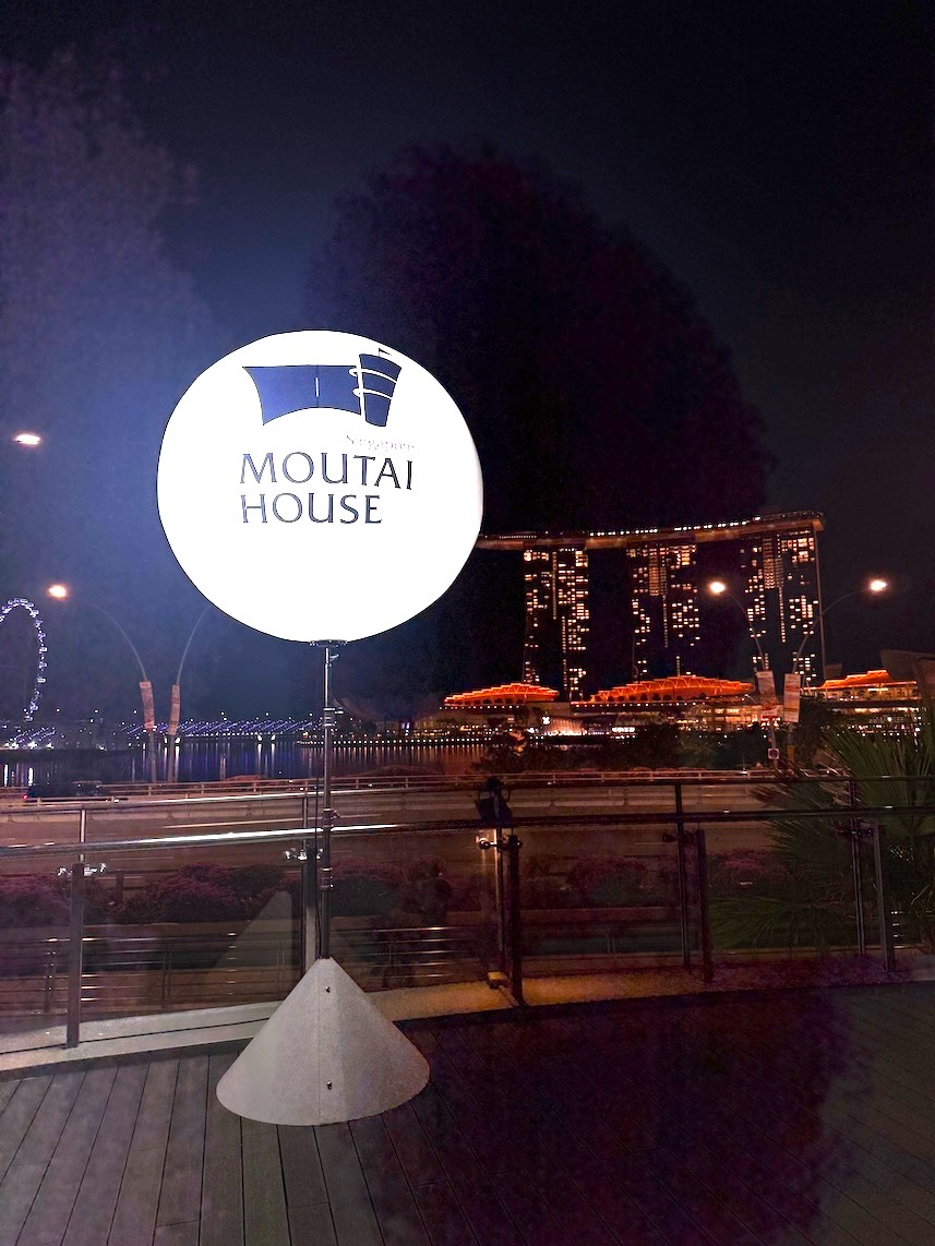 The Most Popular Advertising Balloon Singapore Looks Trending at Events in 2026 5 Lighted advertising balloon stand at Marina Bay corporate event Singapore
